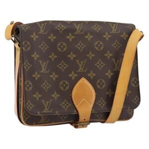 LOUIS VUITTON Monogram Cartouchiere GM Shoulder Bag M51252 LV Auth ep12210
